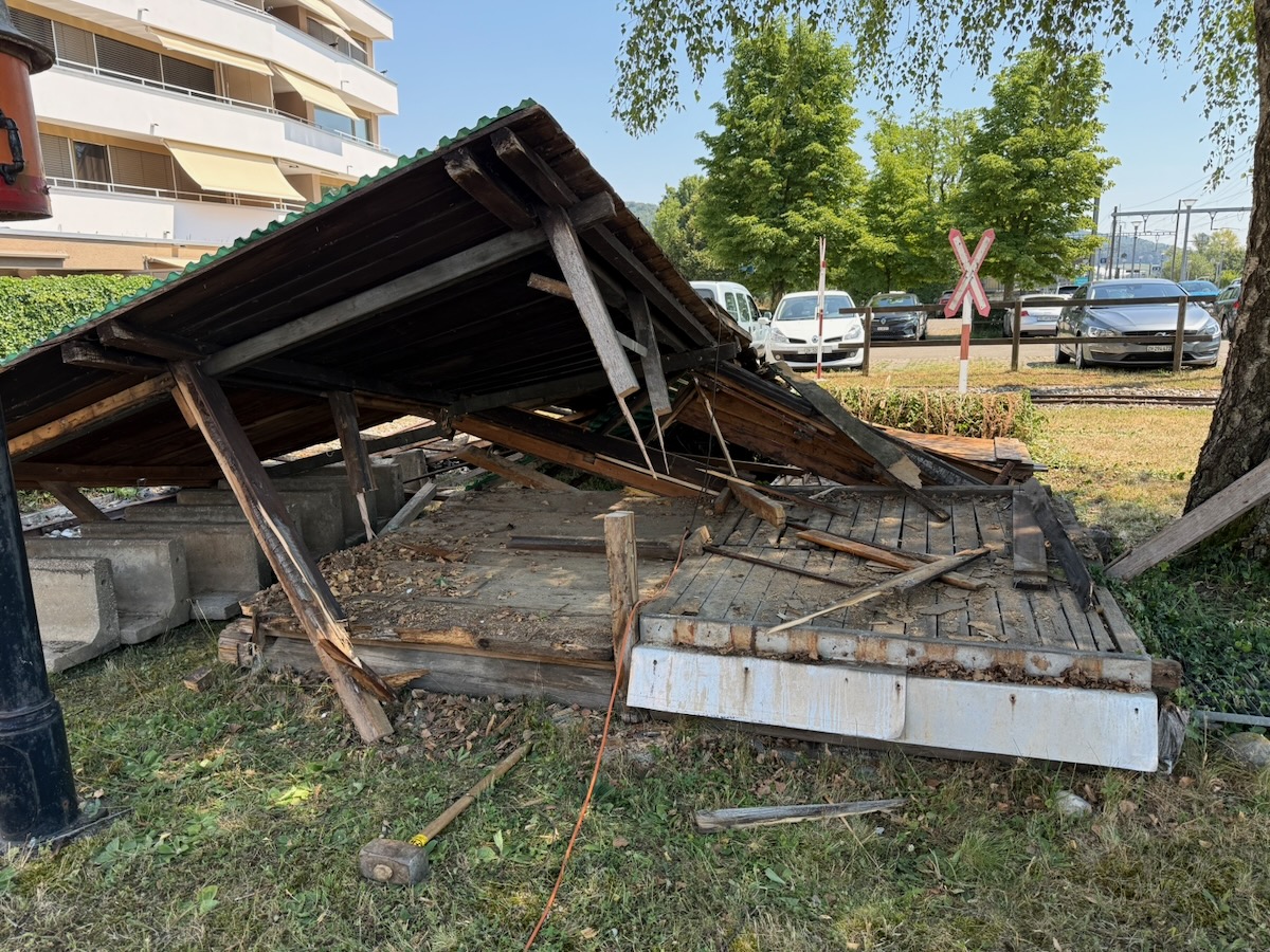 265587_Abbruch altes Gartenhaus